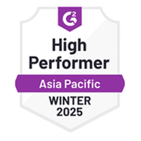 G2 High Performer Asia Pacific Winter 2025